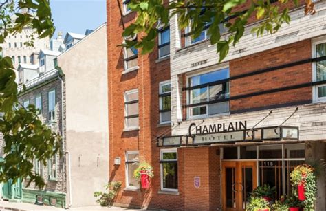 hotel champlain vieux quebec.
